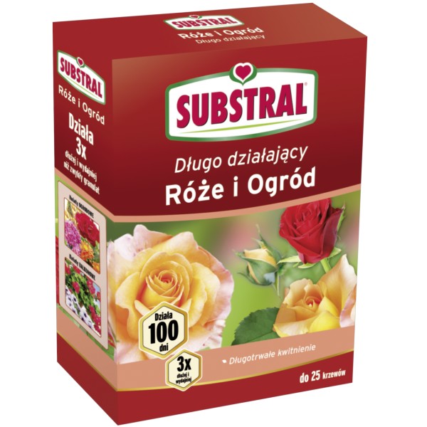 SUBSTRAL 100 DNI RÓŻA NAWÓZ 1KG