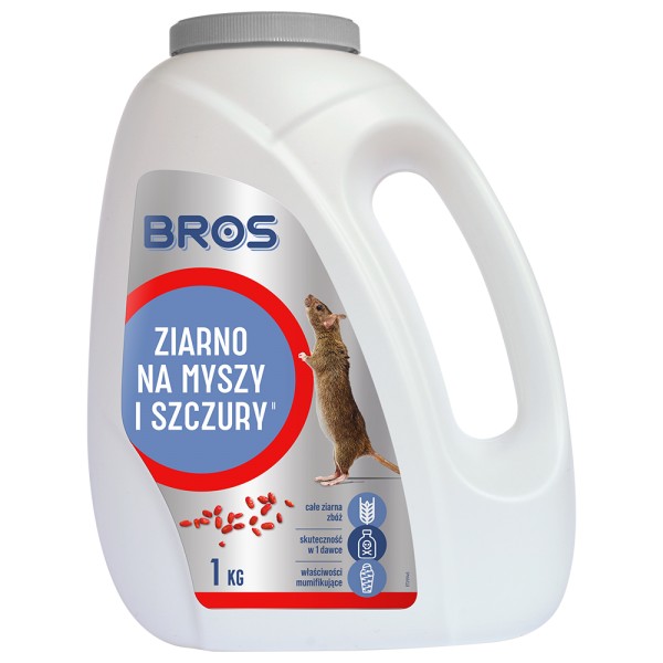 ZIARNO NA MYSZY I SZCZURY 1KG BROS